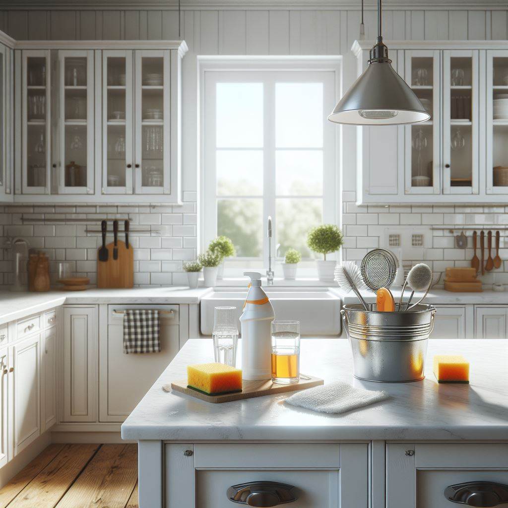 A very clean kitchen